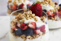 Layered Fruit and Yogurt Delight