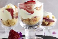 Dreamy Strawberry Shortcake Shots