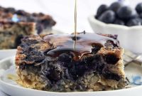 Cozy Baked Blueberry Oatmeal