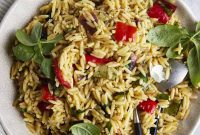 Vibrant Roasted Vegetable Pasta Salad