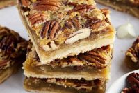 Effortless Decadent Pecan Bars