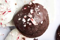 Chocolate Peppermint Bliss Cookies