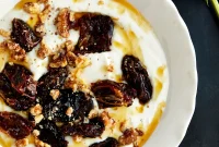 Velvety Honey Ricotta with Caramelized Dates