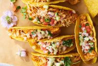 Shawarma Spiced Chicken Tacos