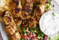 Zesty Greek Chicken Skewers