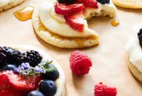 Vibrant Fruit Cookie Pizzas