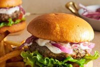 Zesty Lamb Kofta Burgers