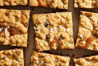 Gooey Chocolate Chip Caramel Bars