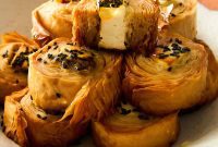 Sweet Heat Feta Phyllo Bites