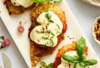 Crispy Oven-Baked Chicken Parm