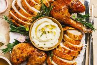 Aromatic Herb-Infused Roasted Whole Turkey