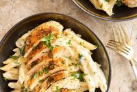 Whipped Cottage Cheese Pasta