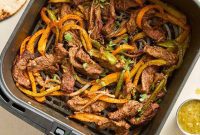 Ultimate Air Fryer Steak Fajitas