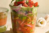Whiskey Egyptian Tomato and Cucumber Salad