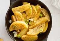 Zesty Lemon Garlic Potatoes