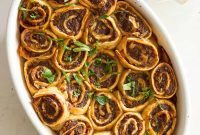 Savory Beef Spirals