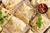 Loaded Sheet Pan Tortilla Bake