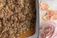 Creamy Sweet Potato Bake with Toasted Oat Crunch