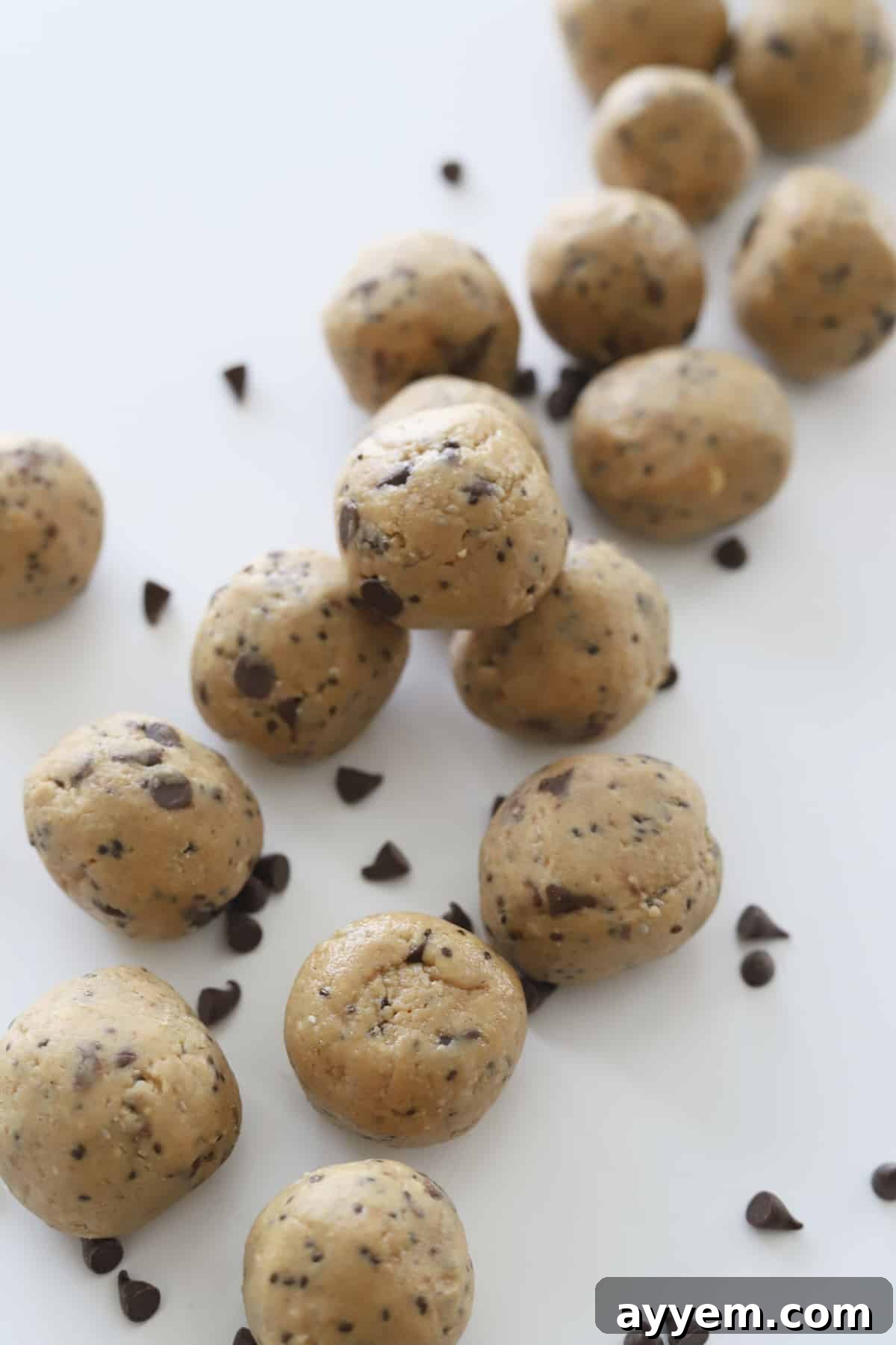 peanut butter energy balls. A healthy, gluten-free, dairy-free, and refined sugar-free snack.