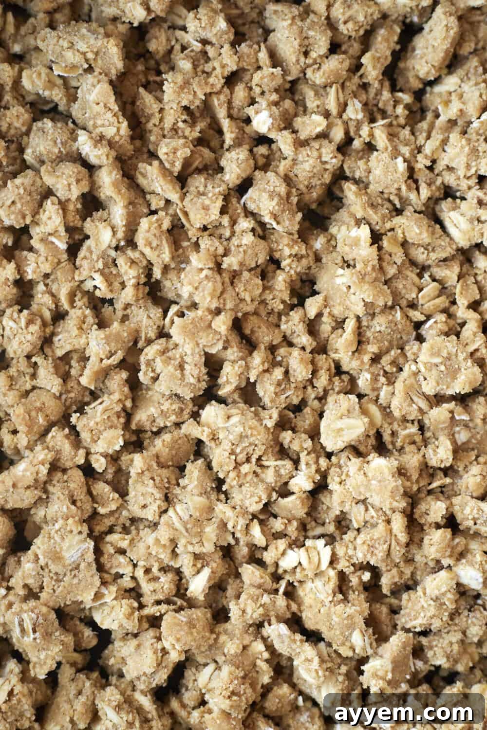 Graham cracker crumbs.