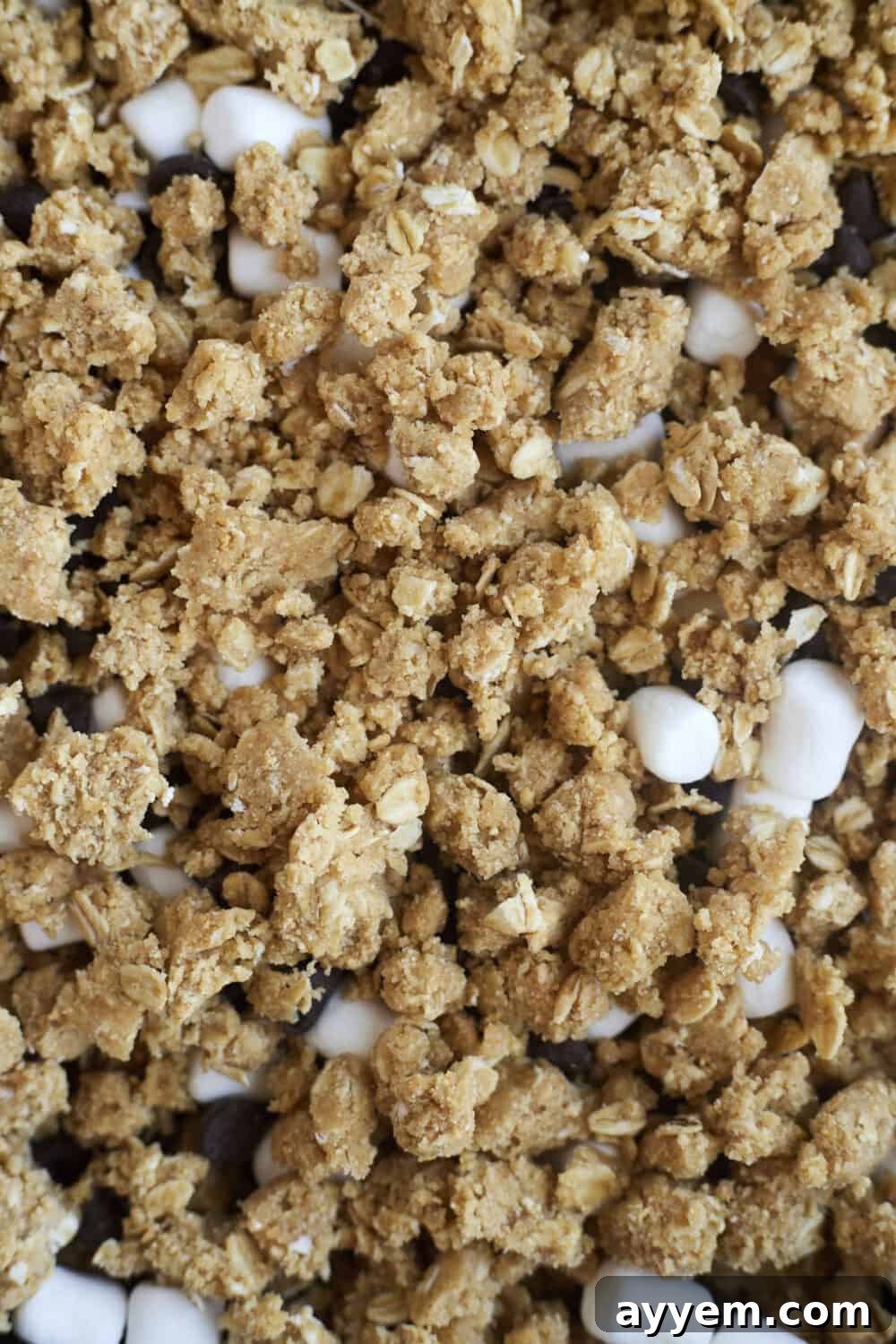 S'mores oatmeal cookie skillet.