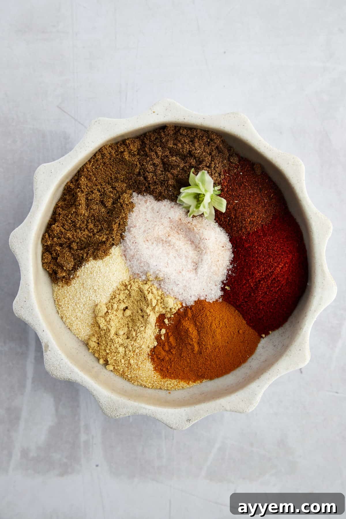 tandoori spices in a bowl 