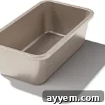 An image of a 1 pound loaf pan.