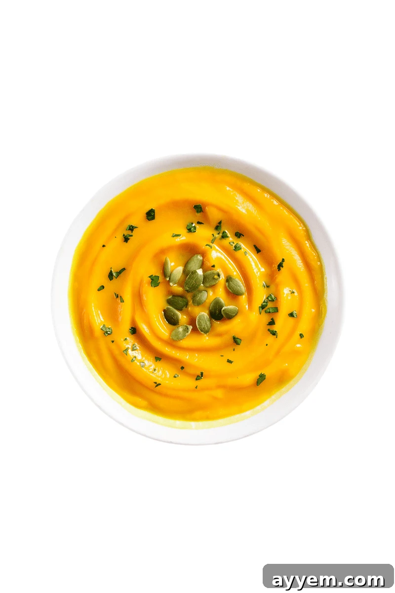 Vibrant orange pumpkin puree, ready to infuse fall flavor.