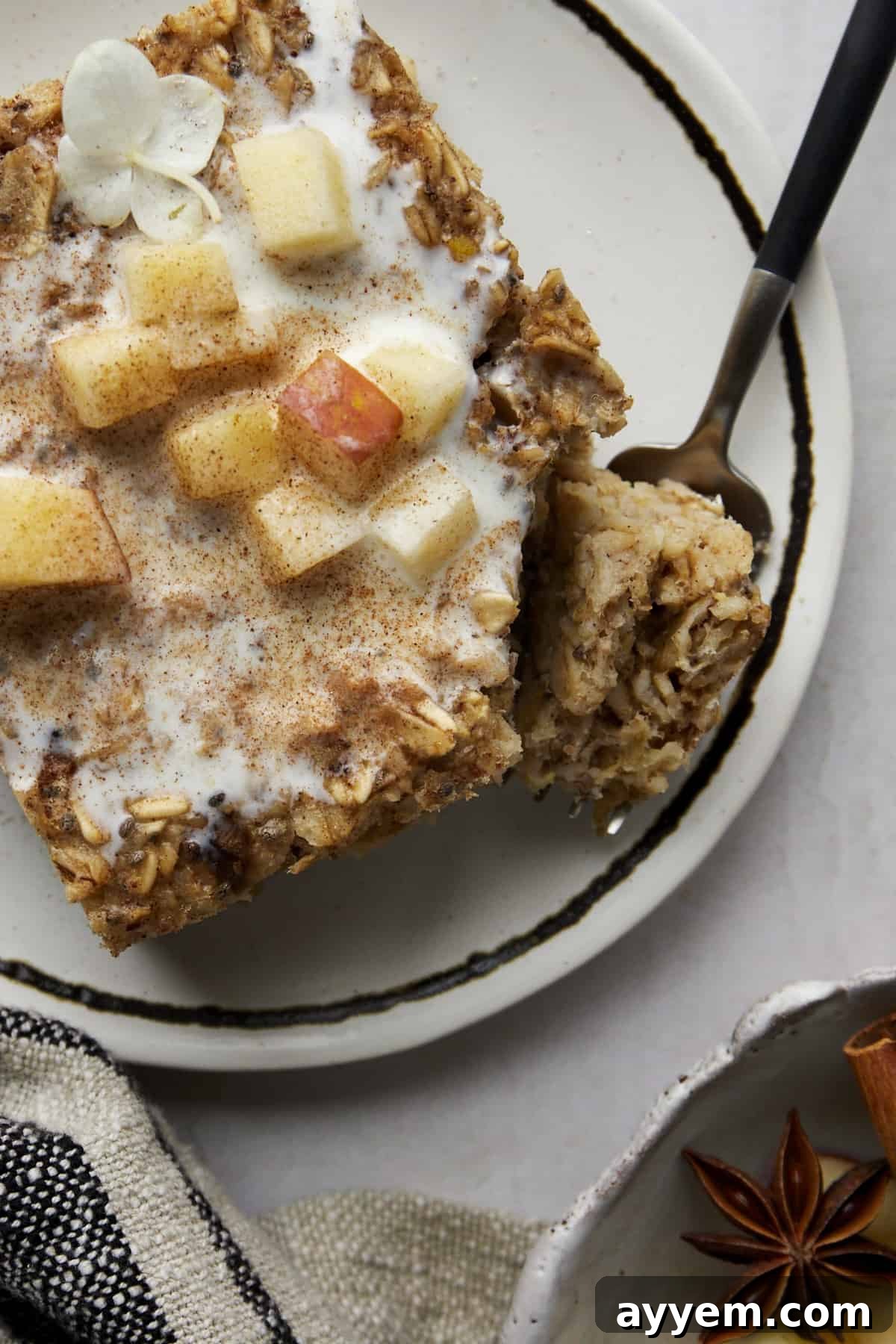 Baked Apple Oatmeal