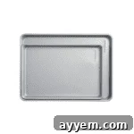 Crate & Barrel Silver Baking Sheets, Set of 2