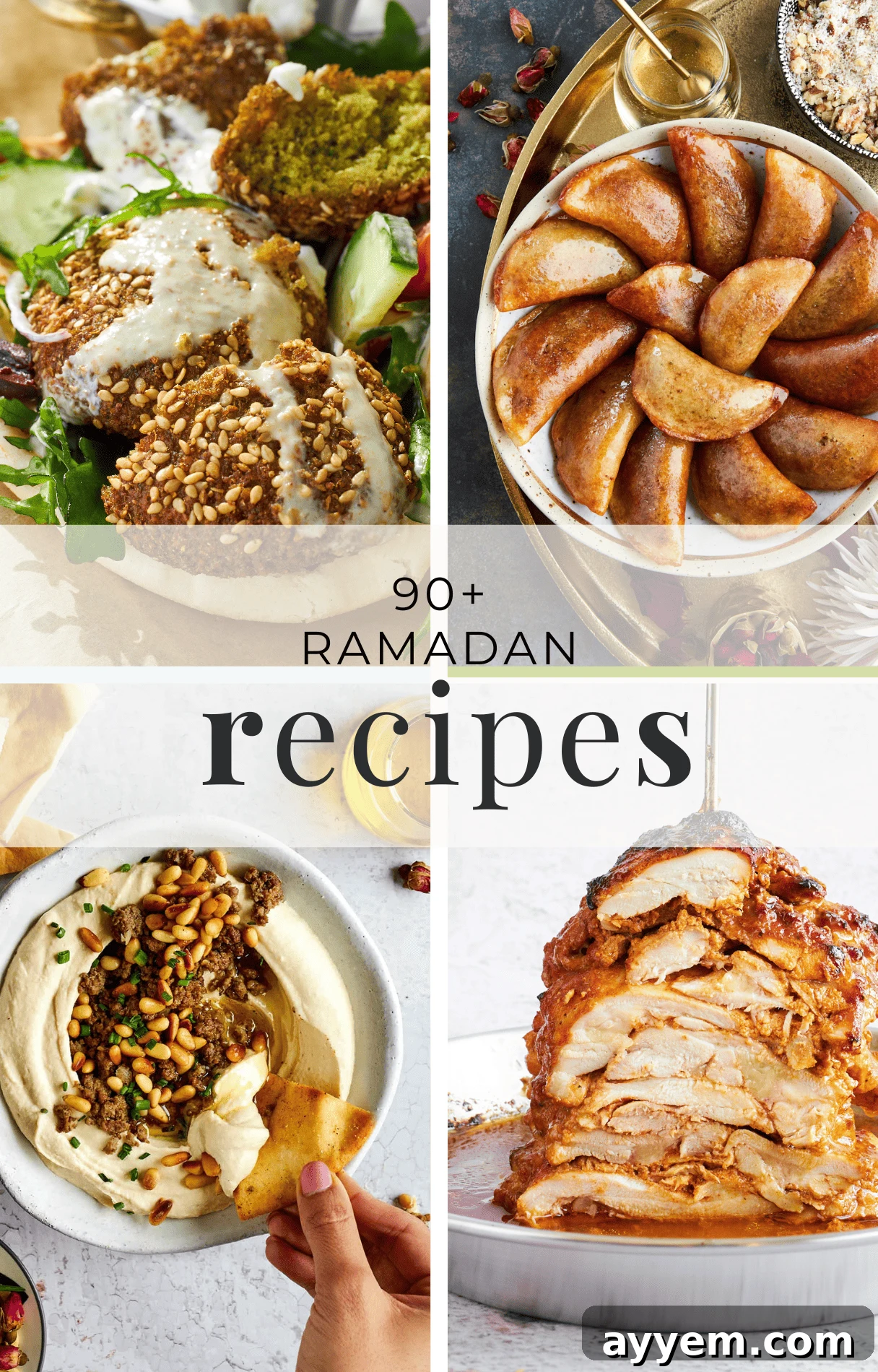 A vibrant collage of healthy and delicious breakfast dishes, including eggs, fresh fruits, and baked goods, perfect for a nourishing Suhoor meal during Ramadan.