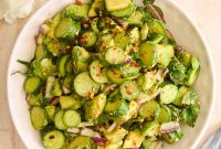 Creamy Cucumber and Avocado Salad Ready in 10 Minutes